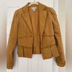 Velvet blazer